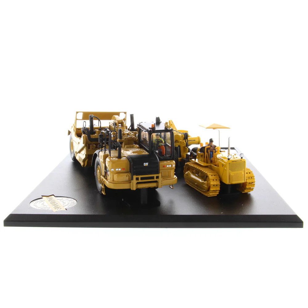 1:50 621K Scraper & Cat No.70 Scraper with D7 Track Type Tractor - Image 6
