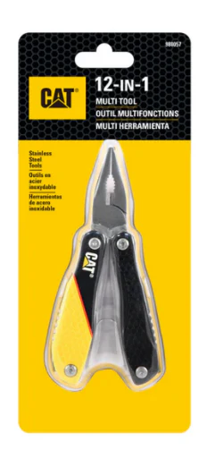 12-in-1 Multi Tool Yellow/Black Handle - Image 5