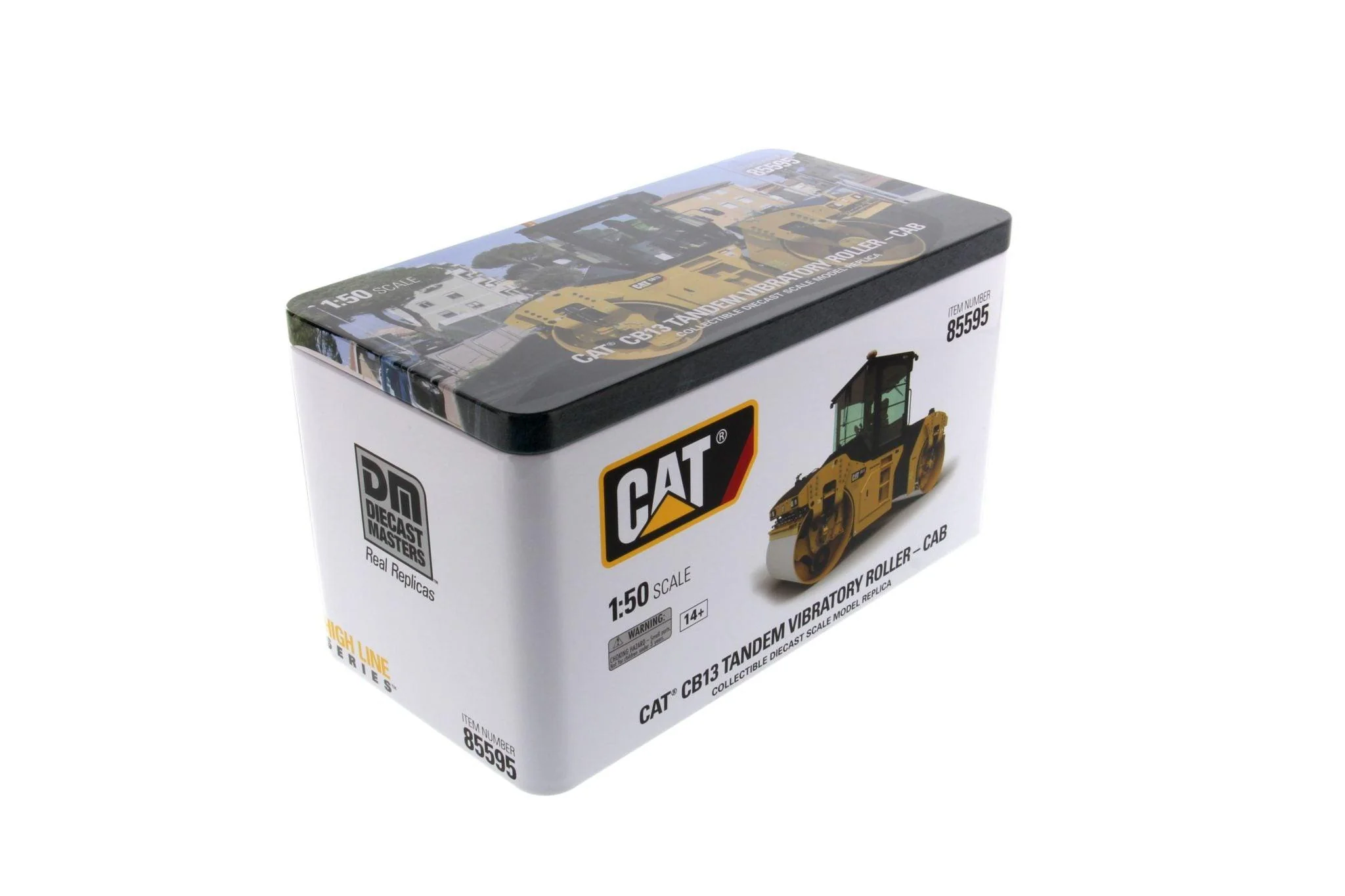 1:50 CB-13 Tandem Vibratory Roller with Cab - Image 3