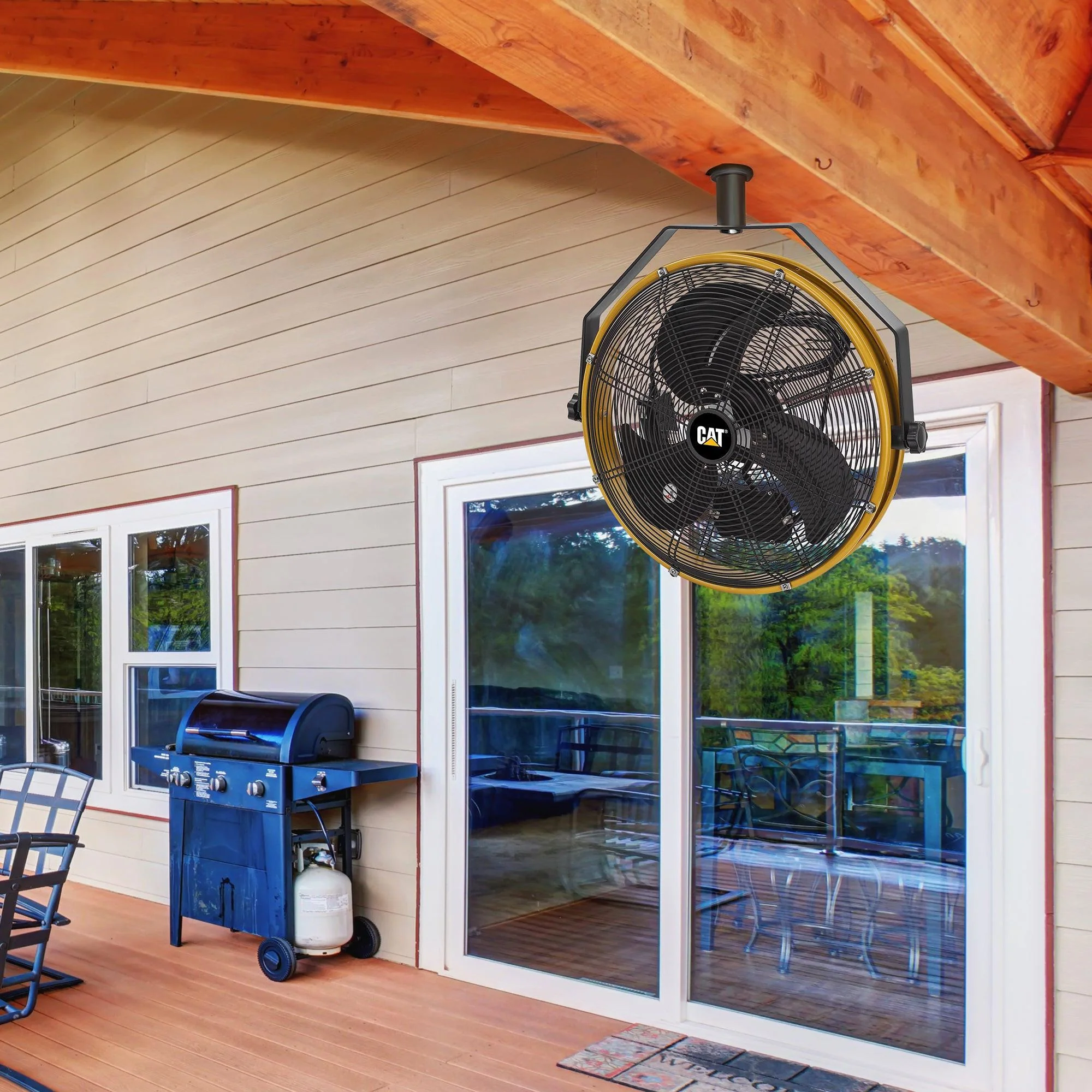 18" High Velocity Indoor/Outdoor Ceiling Fan - Image 8