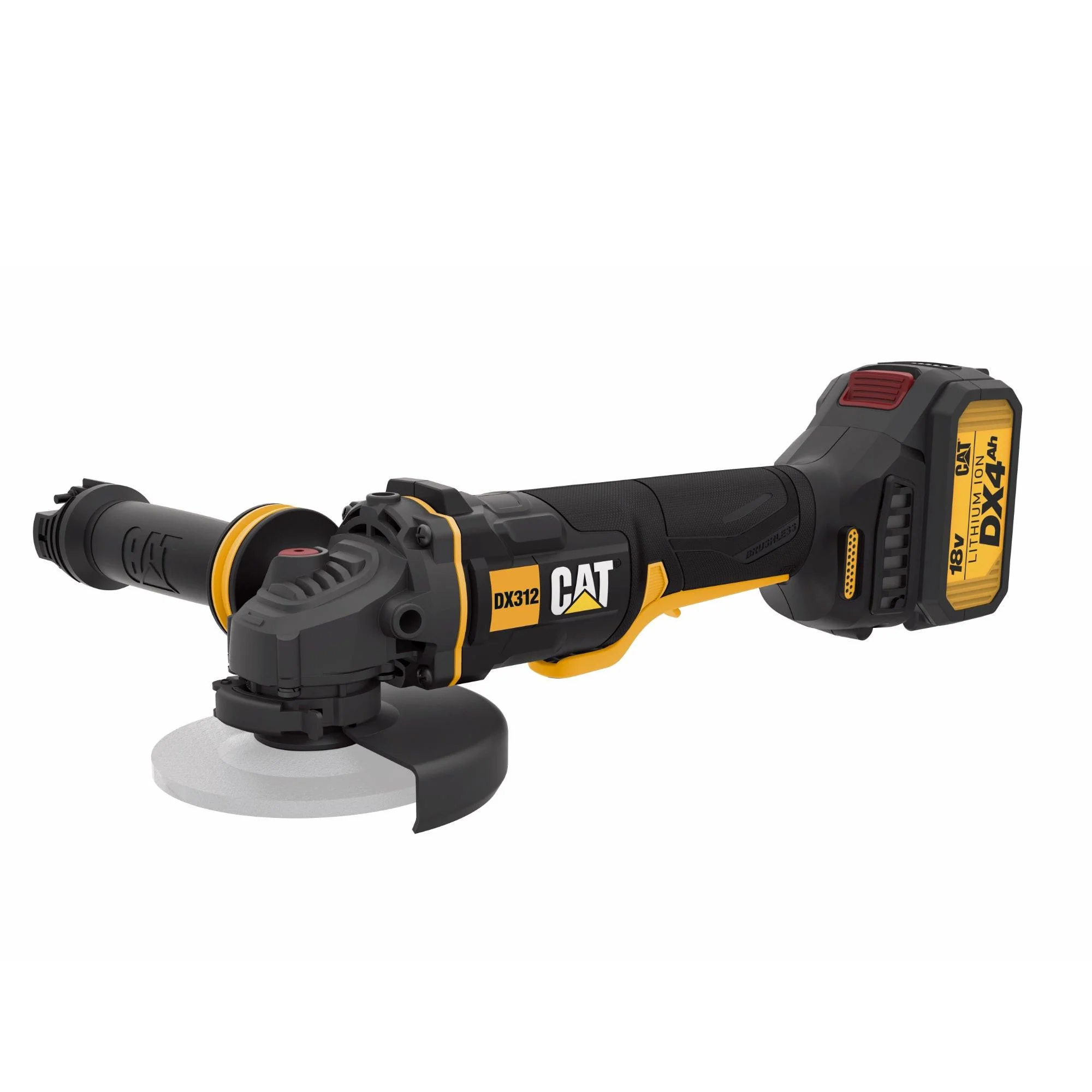 18V Brushless 4.5ā³ Cordless Angle Grinder- Tool Only