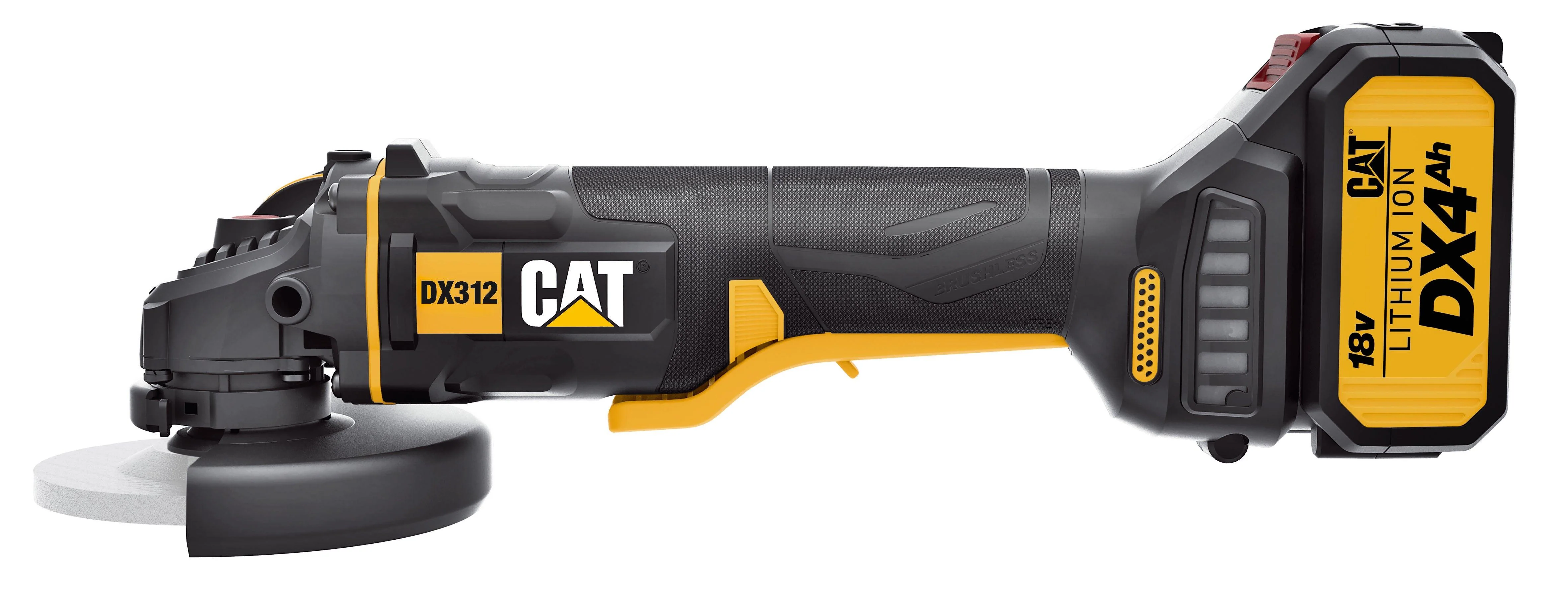 18V Brushless 4.5ā³ Cordless Angle Grinder- Tool Only - Image 2
