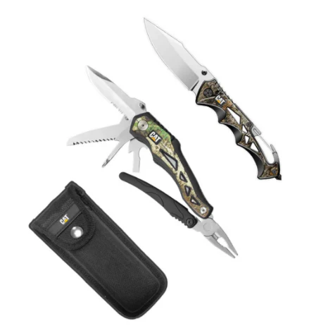 2 Piece Multi-Tool and Knife Gift Box Set with Real Tree Camo - Image 2
