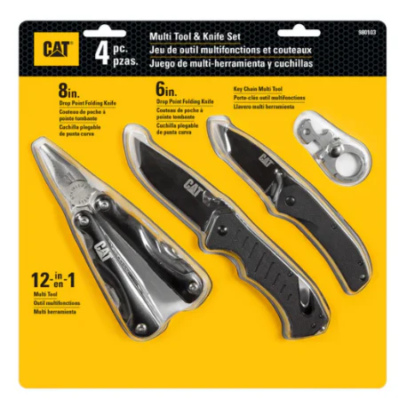 4 Piece Multi-Tool and Folding Pocket Knife Set - Image 7