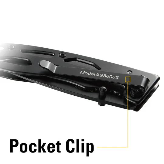 6-1/2 Inch Tanto Folding Knife - Image 5