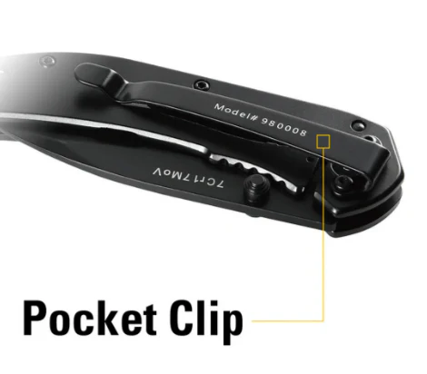 6" Drop Point Folding Knife - Image 5