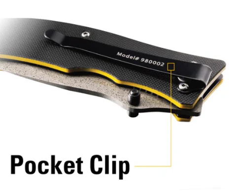 7-1/2" Drop Point Folding Knife - Image 5