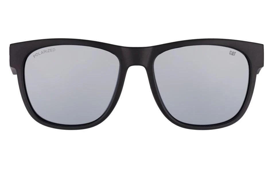 Americana Sunglasses Matte Black w/Silver Flash Lens - Image 2