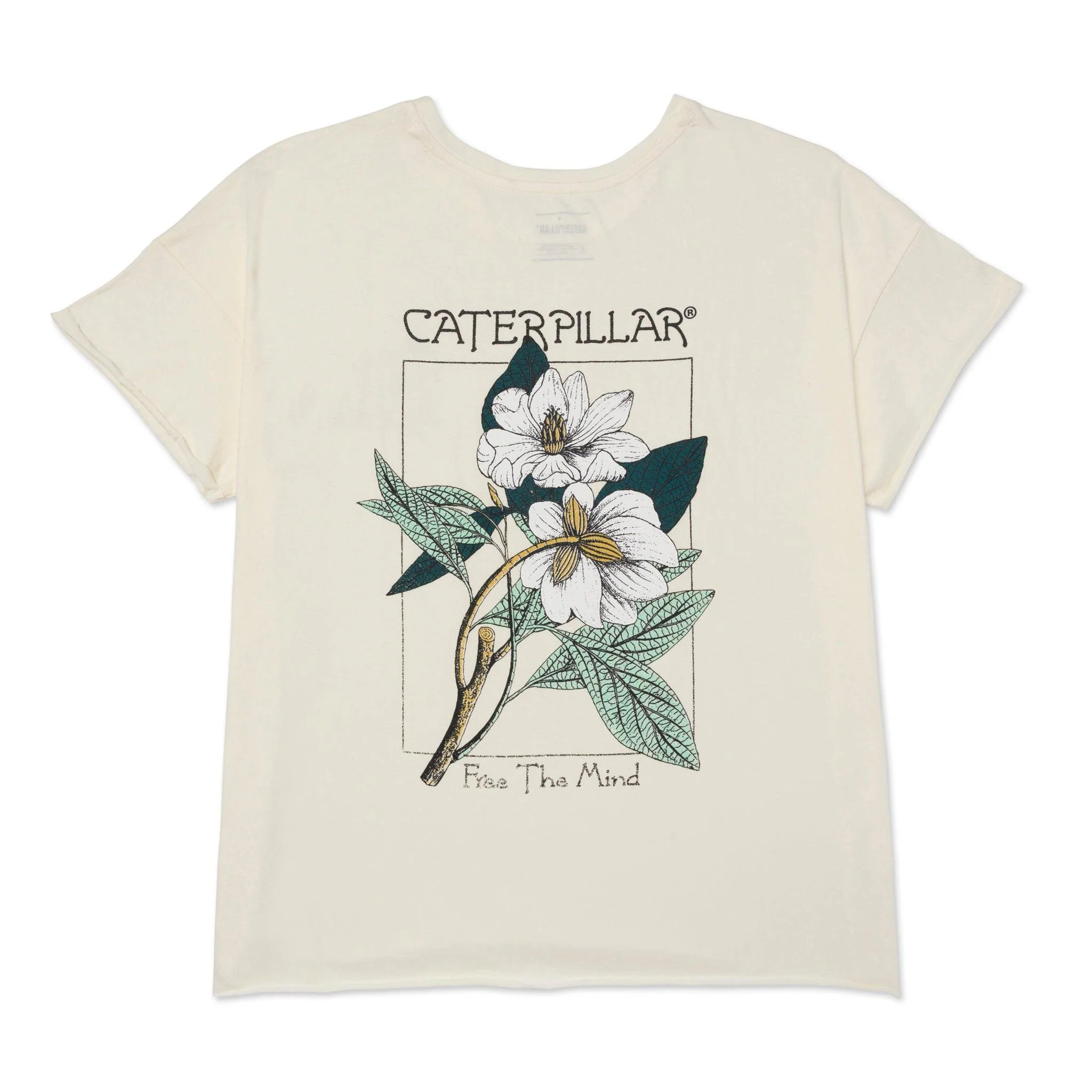 Botanical Relaxed Graphic Tee - Image 2