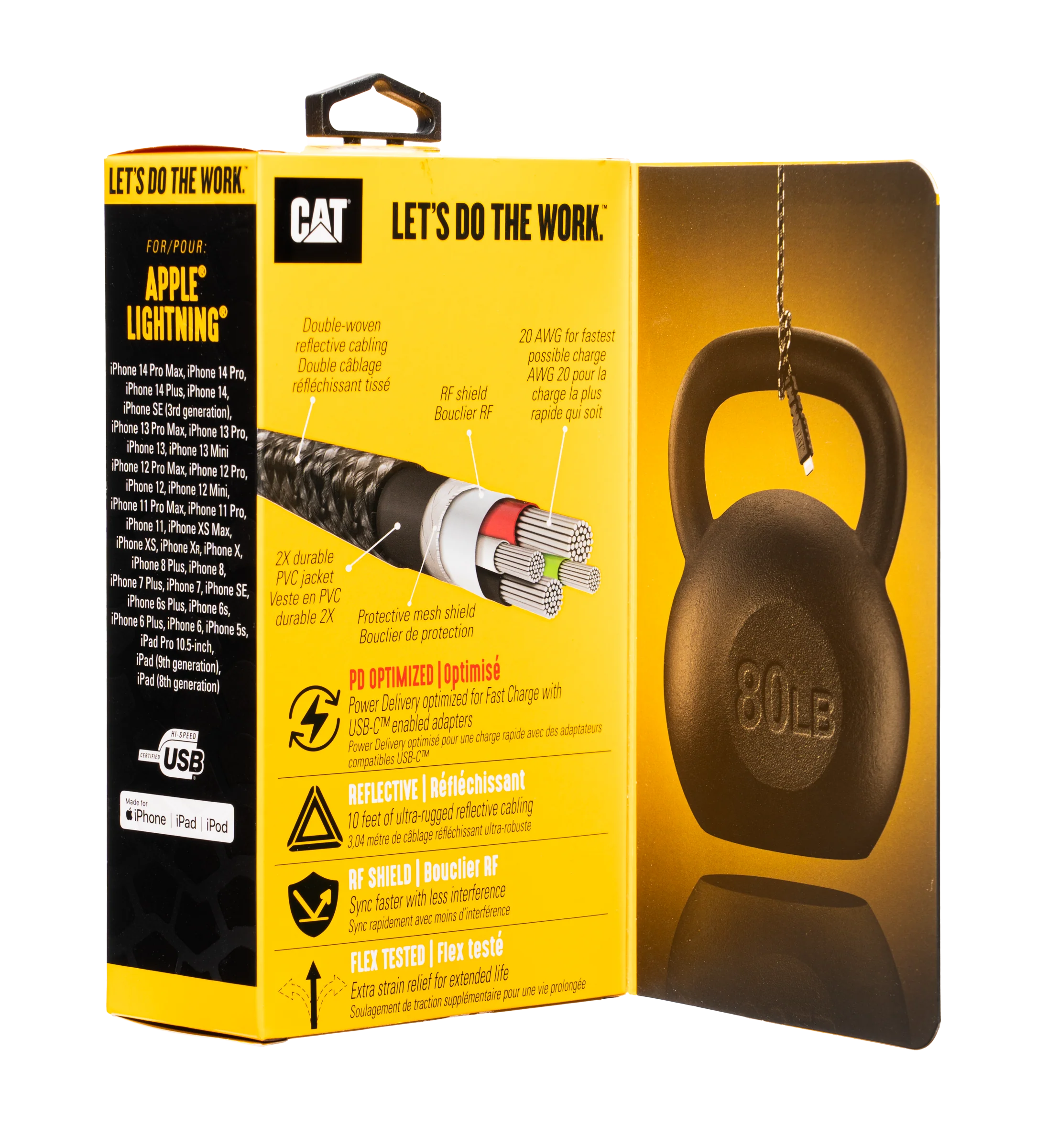 CAT® Certified Lightning® to USB-C Power Delivery - Image 3