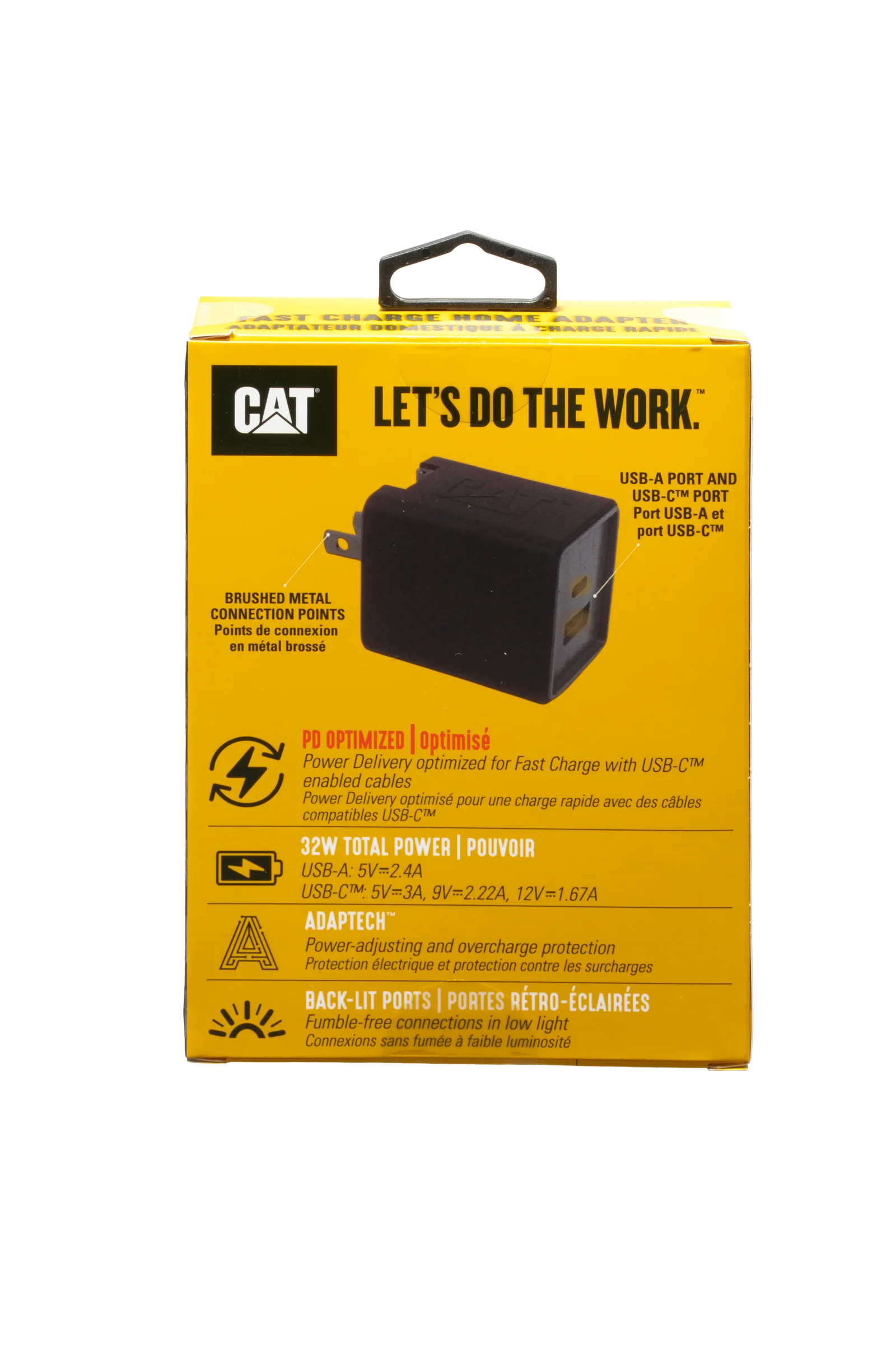 CAT® Dual USB Fast Charge AC Wall Adapter - Image 3