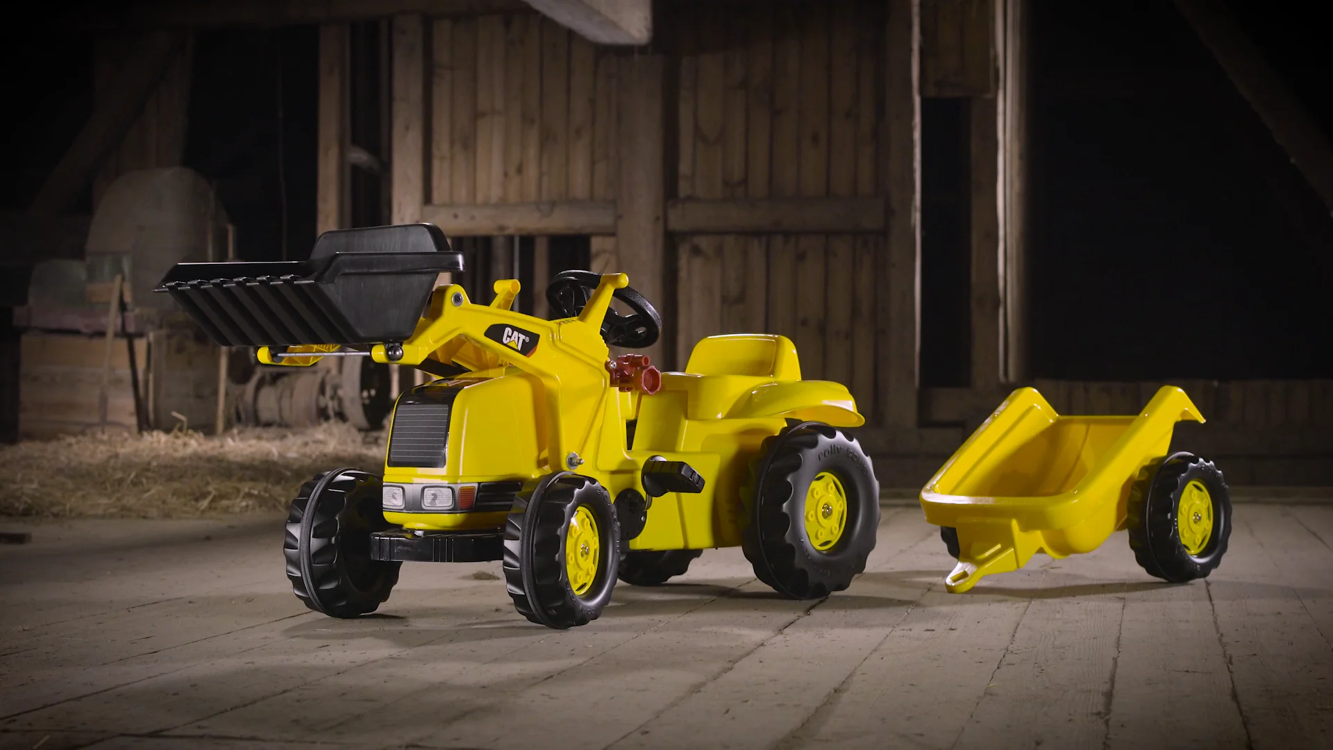Cat® Ride-On Tractor w/Trailer - Image 4