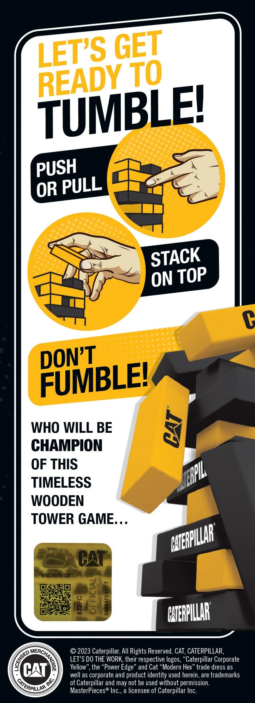 Caterpillar Tumble Tower - Image 3