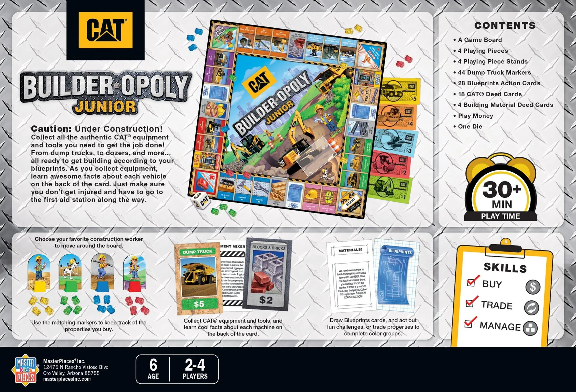 Caterpillar Builder Opoly Junior - Image 3