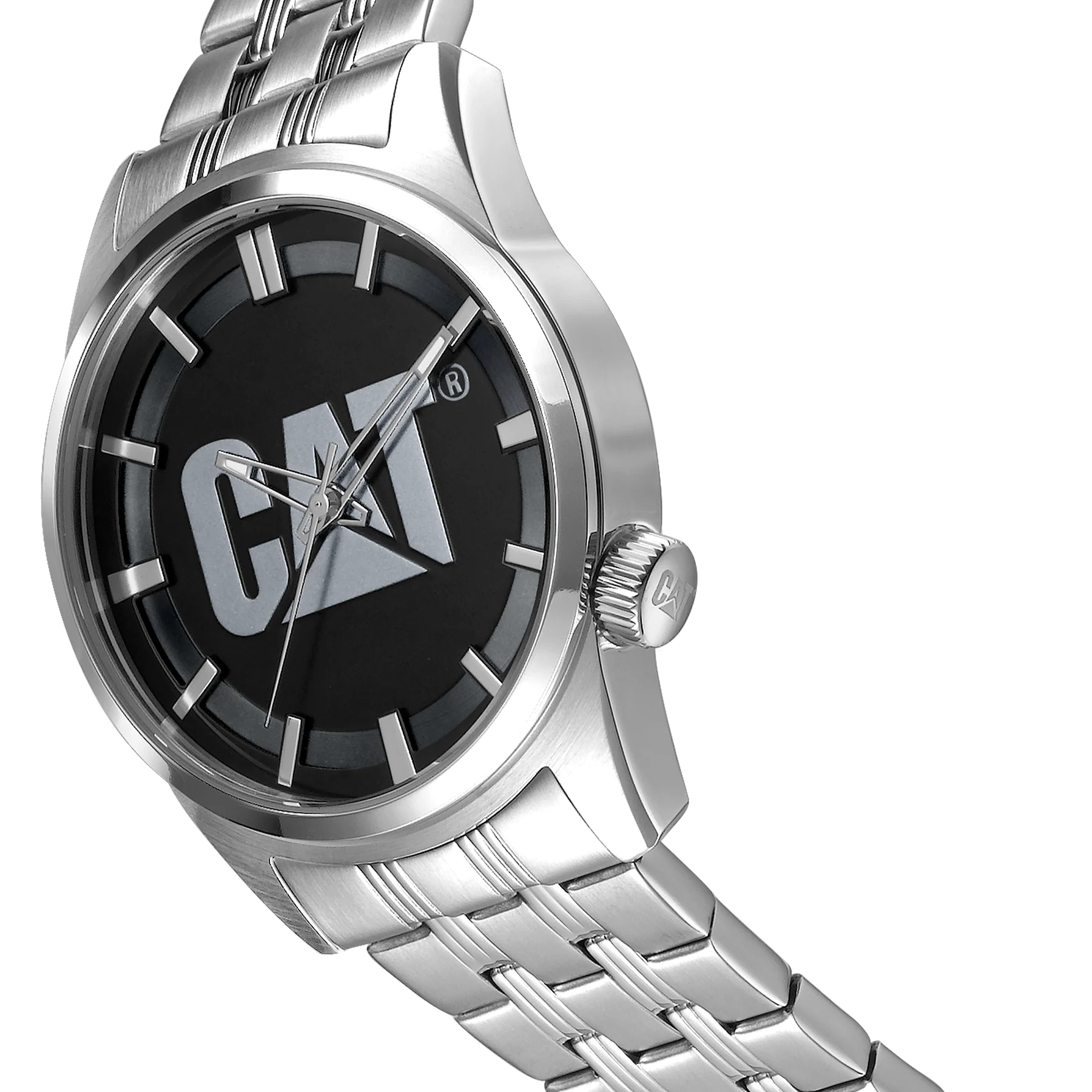 Icon Watch Black/Silver Dial Stainless Steel w/Stainless Steel Strap - Image 3
