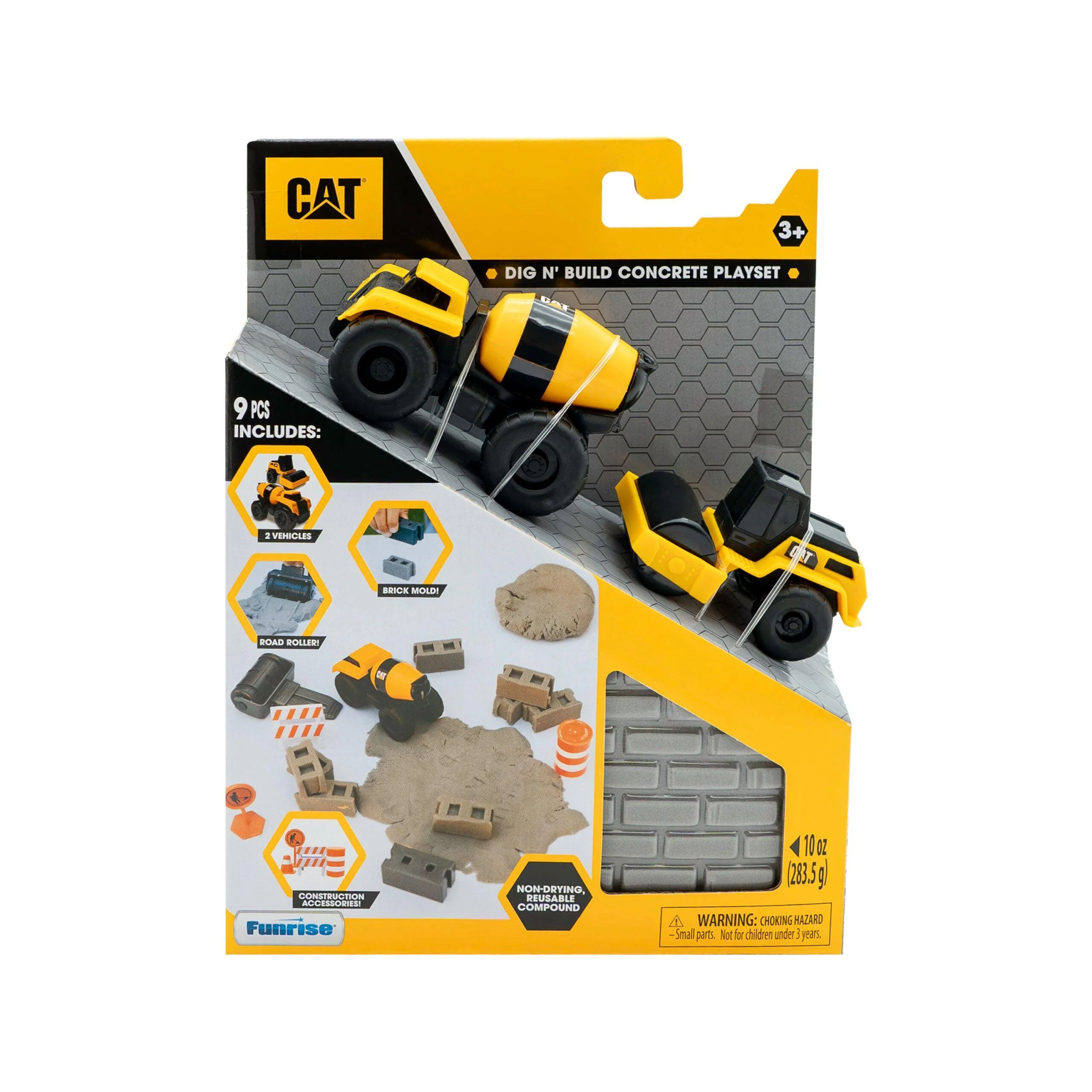 Dig N’ Build Concrete Playset 10oz - Image 2