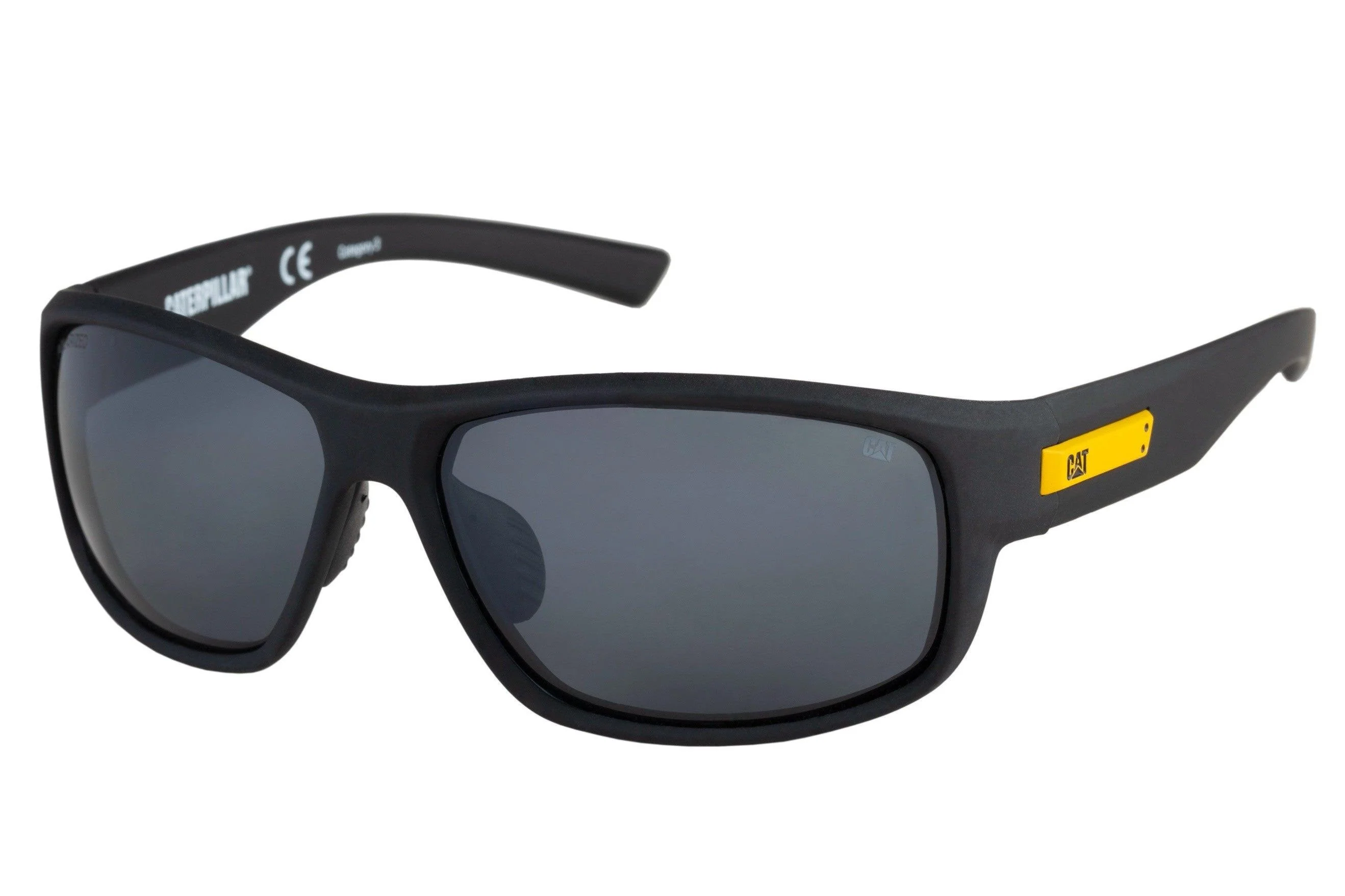 Fused Sunglasses Matte Black w/Silver Flash Lens