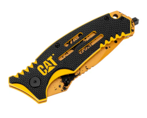 8 Inch Folding Pocket Knife with Glass Break Gift Box - Image 8