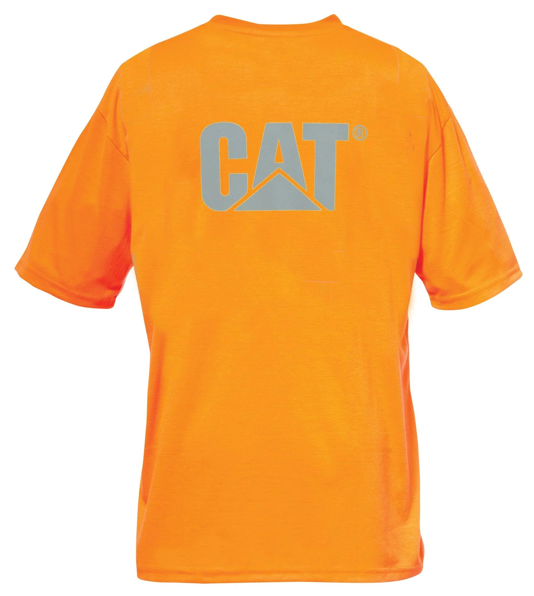 Hi-Vis Orange Trademark Pocket Tee - Image 2