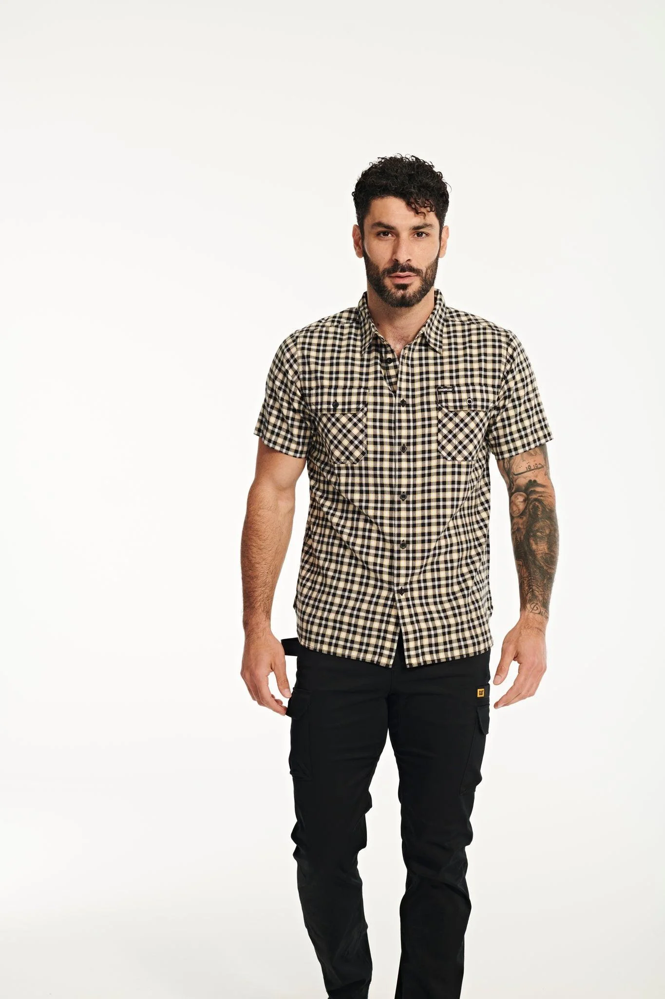 Plaid S/S Work Shirt - Image 3
