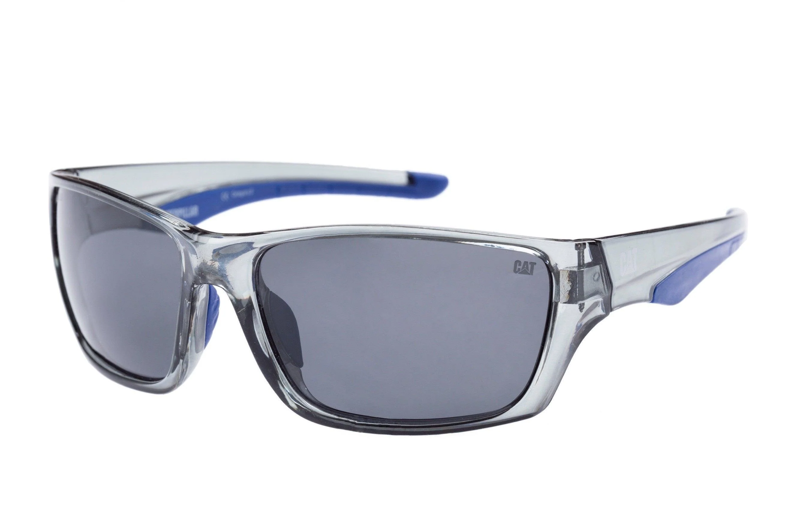 Rigger Sunglasses Dark Gray Crystal w/Smoke Lens