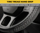 Tire Tread Steering Wheel Cover - Image 2
