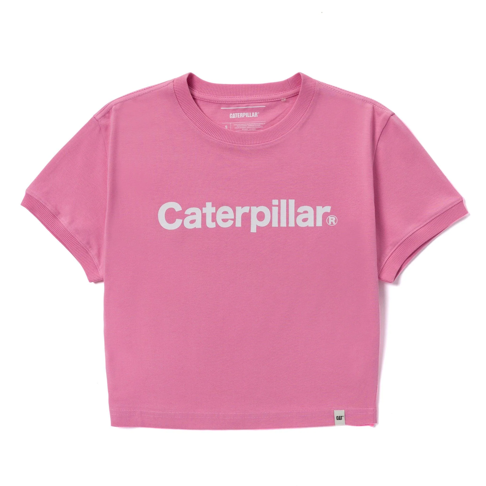 Women's Ringer Crop Graphic Tee