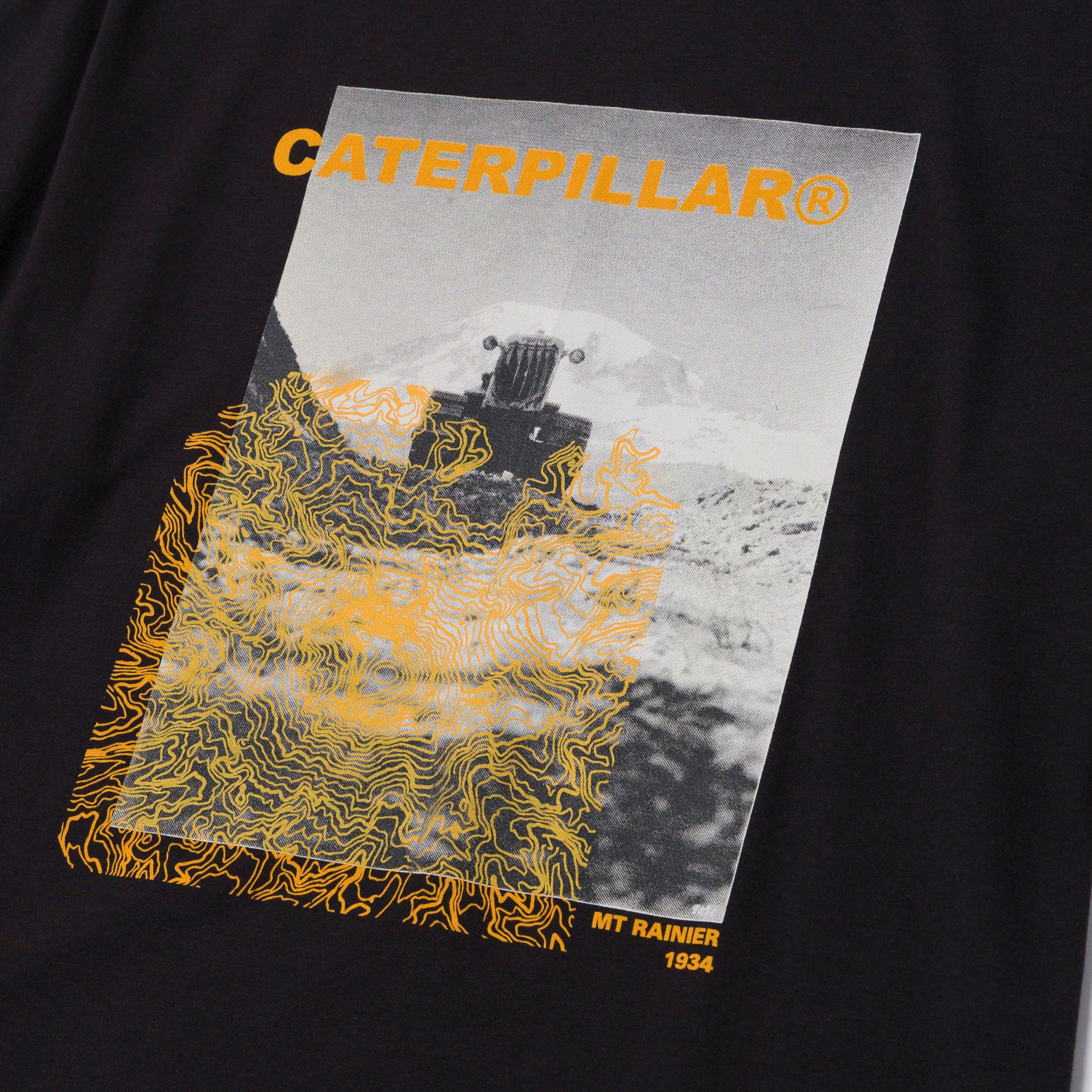 Yellow Topo Graphic Tee - Image 3